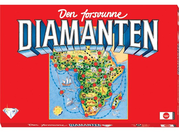Den Forsvunne Diamanten Brettspill 